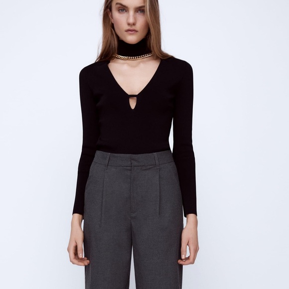 Zara knit sweater with chains - Picture 3 of 8